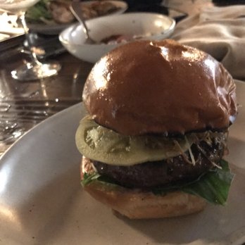 Manuela - Venison Burger - New American Near Me - Los Angeles, California Manuela - Venison Burger - New American Near Me - Los Angeles, California