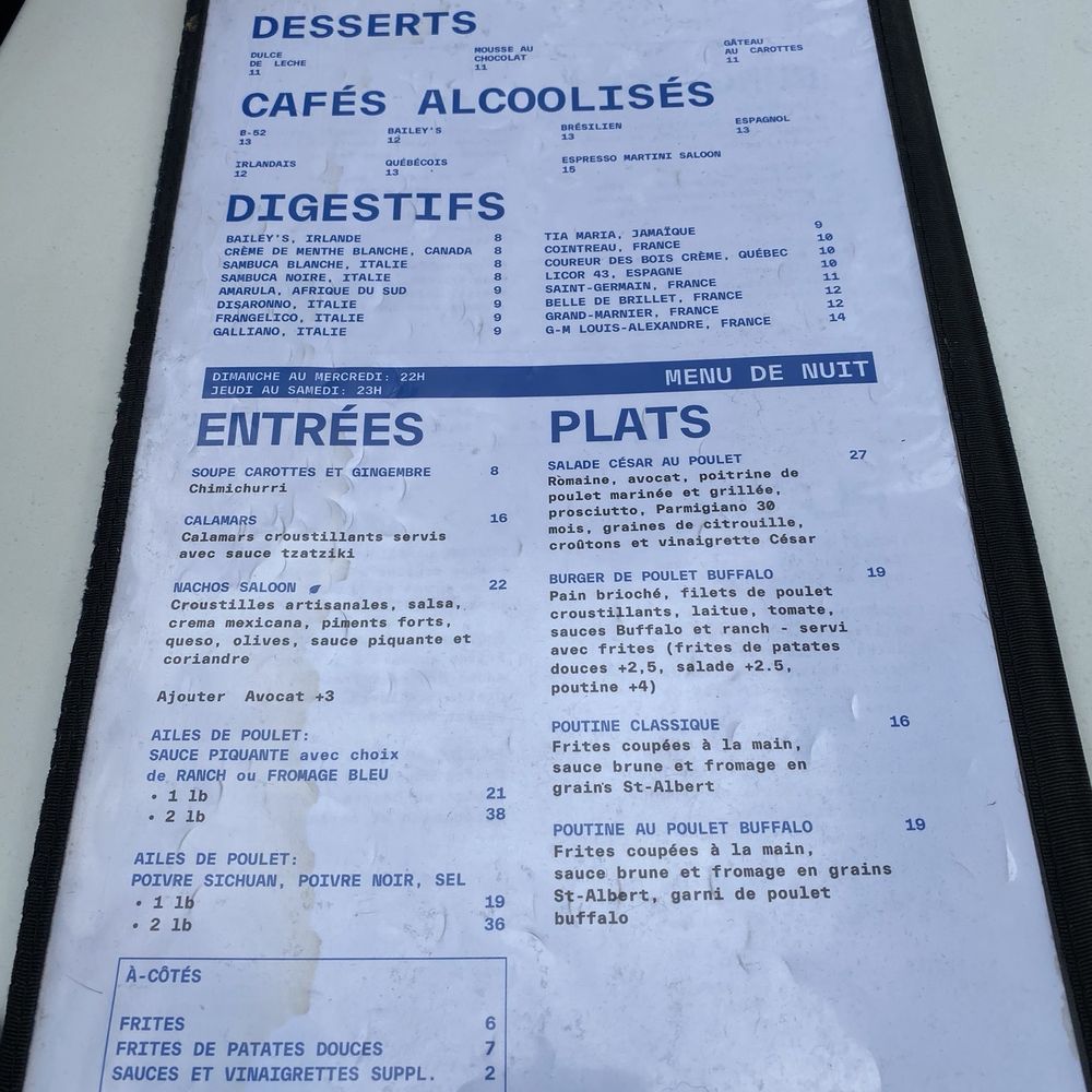 Saloon Bistro Bar - Bars Near Me - Montreal, Quebec