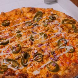Yaya's Pizza - Buffalo Chicken Pizza
