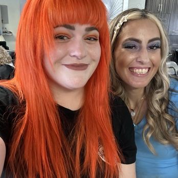 Hypnotic Salon and Spa - Hair done by Christy with Christy on the right - Day Spas Near Me - Tustin, California Hypnotic Salon and Spa - Hair done by Christy with Christy on the right - Day Spas Near Me - Tustin, California