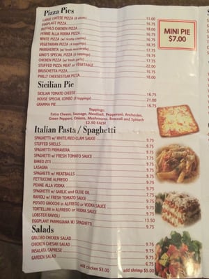 Menu photo 3 Gino's Cucina & Brick Oven Pizza Brooklyn, NY Menu photo 3 Gino's Cucina & Brick Oven Pizza Brooklyn, NY