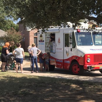Texas Ice Cream - a red and white ice cream truck - Food Trucks Near Me - Justin, Texas Texas Ice Cream - a red and white ice cream truck - Food Trucks Near Me - Justin, Texas
