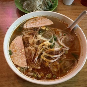 Pho Viet - Don't remember, had a friend order for me. It's noodles, a form of beef/steak?, pork, onions, and some other goodies. - Vietnamese Near Me - Forest, Virginia Pho Viet - Don't remember, had a friend order for me. It's noodles, a form of beef/steak?, pork, onions, and some other goodies. - Vietnamese Near Me - Forest, Virginia