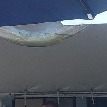 Castaways - The amoeba breeding center under the outdoor tent - Seafood Near Me - Webster, New York