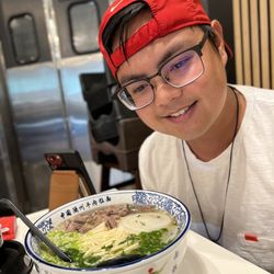 Yelp Elite Week: Highland Noodles - Robert looks excited