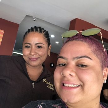 Holistic Spa Cancun - Imelda my massage therapist and I - Day Spas Near Me - Cancún, ROO