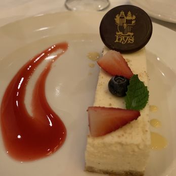 Hy's Steak House - Complimentary birthday cheesecake - Steakhouses Near Me - Honolulu, Hawaii