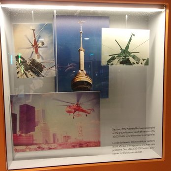 CN Tower - Using a helicopter to add the final tower section - Landmarks & Historical Buildings Near Me - Toronto, Ontario CN Tower - Using a helicopter to add the final tower section - Landmarks & Historical Buildings Near Me - Toronto, Ontario