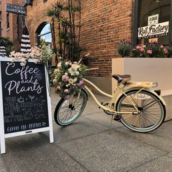 Coffee and Plants - Prettiest coffee shop entrance I've seen - Coffee & Tea Near Me - Pasadena, California