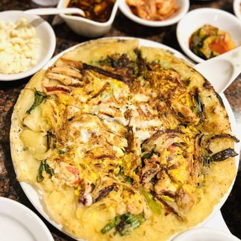 Koreana Restaurant - Seafood Pancake - Korean Near Me - Beaverton, Oregon