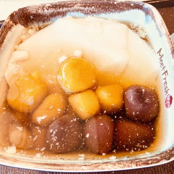 Meet Fresh - Sweet potato and ube. I liked the Taro and tofu the best though. - Desserts Near Me - Plano, Texas Meet Fresh - Sweet potato and ube. I liked the Taro and tofu the best though. - Desserts Near Me - Plano, Texas