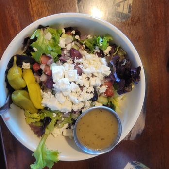 Swordfish Grill & Tiki bar - Greek Salad - Seafood Near Me - Cortez, Florida Swordfish Grill & Tiki bar - Greek Salad - Seafood Near Me - Cortez, Florida