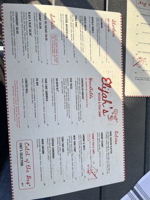 Menu photo 4 Elijah's Restaurant Wilmington, NC Menu photo 4 Elijah's Restaurant Wilmington, NC