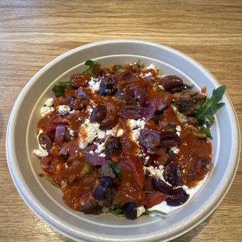CAVA - Chicken rice bowl with steak - Mediterranean Near Me - Los Angeles, California