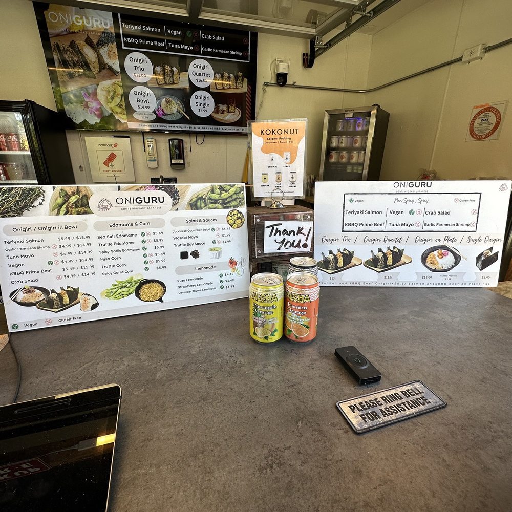 OniGuru - Menu - Japanese Near Me - Garden Grove, California