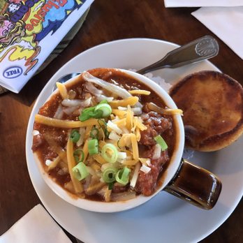 Yellow Deli - Joy's chili soup with corn bread. Amazing comfort food. - Coffee & Tea Near Me - Chattanooga, Tennessee Yellow Deli - Joy's chili soup with corn bread. Amazing comfort food. - Coffee & Tea Near Me - Chattanooga, Tennessee