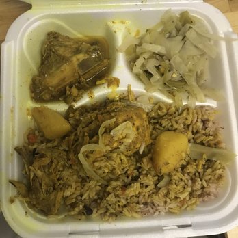 Irie Mon Cafe - Curry Chicken Tasty but disappointing that $12 lunch got me 2 tiny pieces of chicken - Caribbean Near Me - Atlanta, Georgia Irie Mon Cafe - Curry Chicken Tasty but disappointing that $12 lunch got me 2 tiny pieces of chicken - Caribbean Near Me - Atlanta, Georgia