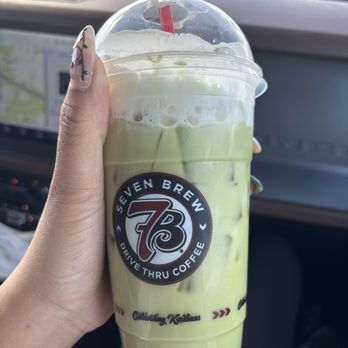 7 Brew Coffee - Cereal milk matcha with whip - Coffee & Tea Near Me - Goodlettsville, Tennessee