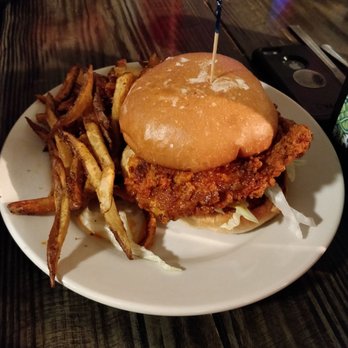 Nadeen's Hermitage Haven - Hot chicken sandwich with fries - Breakfast & Brunch Near Me - Hermitage, Tennessee Nadeen's Hermitage Haven - Hot chicken sandwich with fries - Breakfast & Brunch Near Me - Hermitage, Tennessee