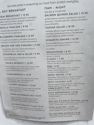 Menu photo 7 Origin Coffee Lab & Kitchen Arlington, VA