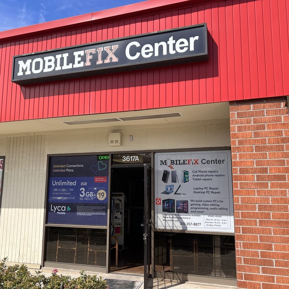 Mobile Fix Center - Outside sign and entrance - Electronics Repair Near Me - Torrance, California