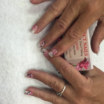 Perfect Nails - Another beautiful manicure.  Love it, and love this Salon.  That it why it is called "PERFECT NAILS".  Very happy!! - Nail Salons Near Me - Dedham, Massachusetts