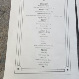 Menu Menu