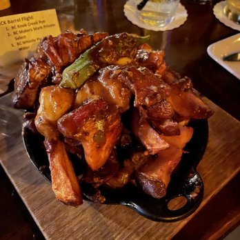 Bosscat Kitchen & Libations - Pork Belly Poutine - New American Near Me - Houston, Texas