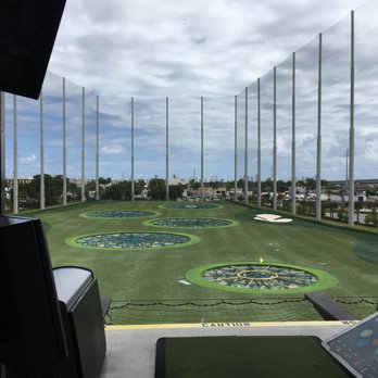Topgolf - View from our spot on the top floor. - New American Near Me - Miami Gardens, Florida Topgolf - View from our spot on the top floor. - New American Near Me - Miami Gardens, Florida