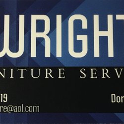 Wright Furniture Services - Business card 1