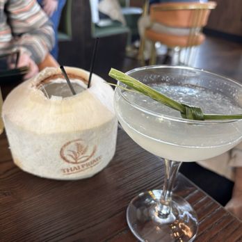 Thai Prime - Gin cocktail and coconut cocktail - Thai Near Me - Carmel, Indiana