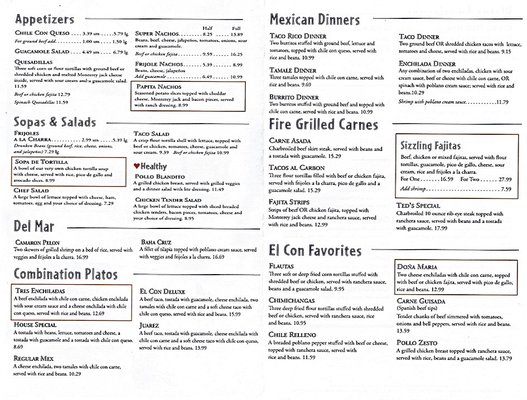 Menu photo 2 El Conquistador Restaurant Bellmead, TX Menu photo 2 El Conquistador Restaurant Bellmead, TX