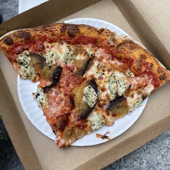 Ernesto's - Eggplant Parm Pizza - Pizza Near Me - Boston, Massachusetts