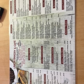 Union Bakery - Menu - Bakeries Near Me - Lake Worth, Florida