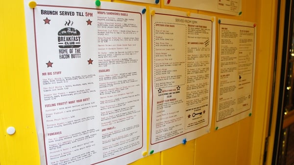 Menu photo 8 The Breakfast Club London, XGL Menu photo 8 The Breakfast Club London, XGL