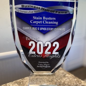 Stain Busters - Best of the Best Business Hall of Fame - Carpet Cleaning Near Me - Citrus Heights, California Stain Busters - Best of the Best Business Hall of Fame - Carpet Cleaning Near Me - Citrus Heights, California