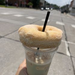 Me & Bean Coffee - Coffee and doughnuts... a match made in heaven.