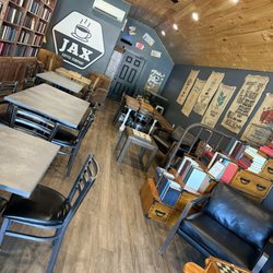JAX Coffee Company - Cozy coffee area.