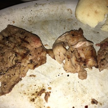Chopping Block Steakhouse - Ribeye?  Fat and gristle. - Steakhouses Near Me - Mena, Arkansas