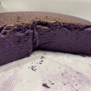 Uncle Tetsu - Ube cross-section. - Bakeries Near Me - Santa Clara, California Uncle Tetsu - Ube cross-section. - Bakeries Near Me - Santa Clara, California