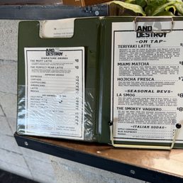Menu Menu