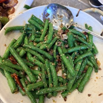 Yum Long - Dry-Fried Green Beans W/ Minced Beef - Chinese Near Me - Monterey Park, California Yum Long - Dry-Fried Green Beans W/ Minced Beef - Chinese Near Me - Monterey Park, California