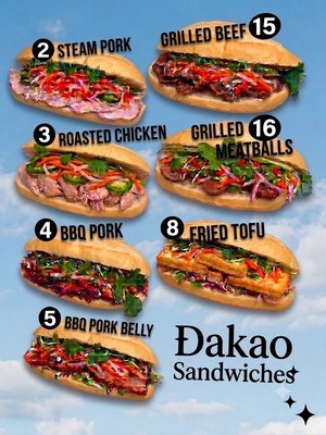 Menu photo 1 Dakao Sandwich Two Milpitas, CA
