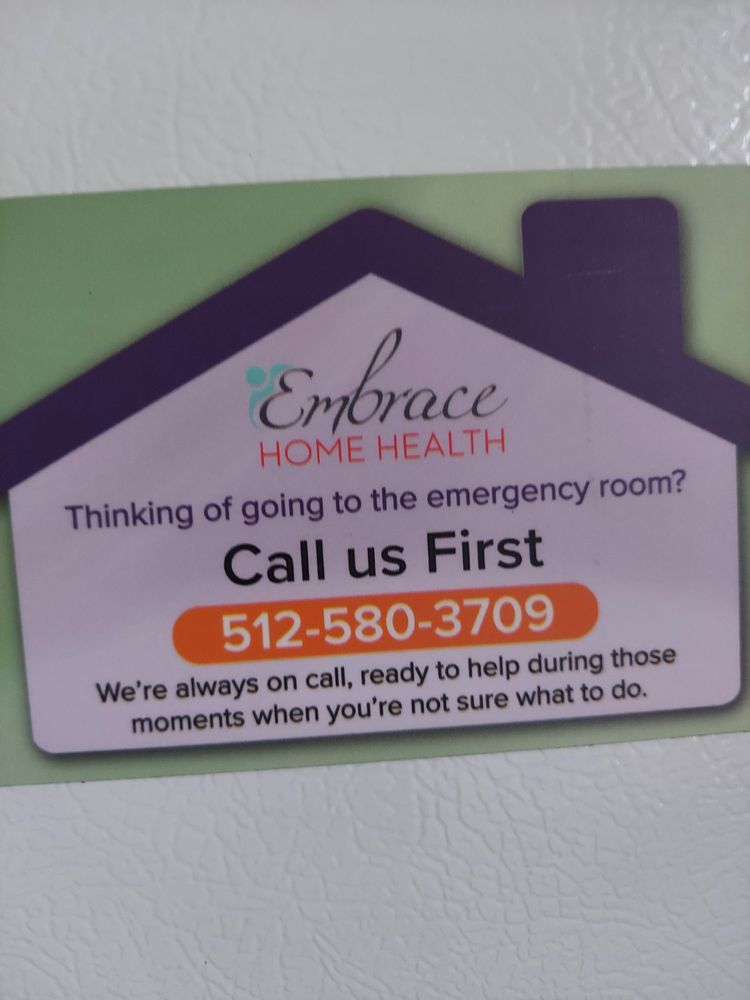 Embrace Home Health - home care agency in Austin, TX