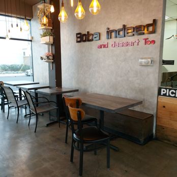 Boba Indeed - Indoor seating - Desserts Near Me - Downey, California Boba Indeed - Indoor seating - Desserts Near Me - Downey, California