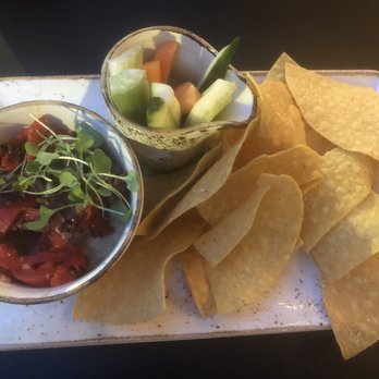 Timber Kitchen & Bar - Hummus starter - New American Near Me - Bangor, Maine