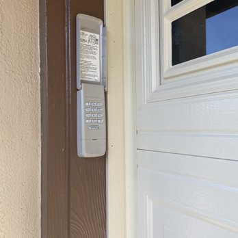 Precision Garage Door - LiftMaster keypad. - Garage Door Services Near Me - Anaheim, California
