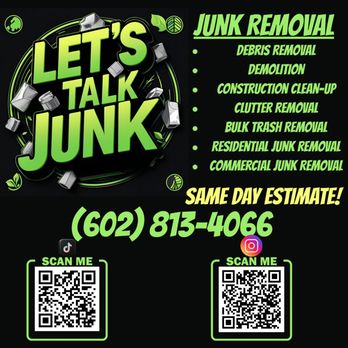 Let’s Talk Junk! - Junk Removal & Hauling Near Me - Glendale, Arizona Let’s Talk Junk! - Junk Removal & Hauling Near Me - Glendale, Arizona