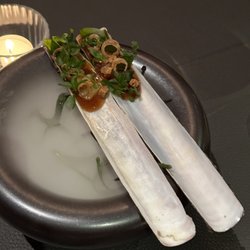 David Toutain - Razor clams