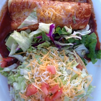 Mangos Mexican Cafe - Cheese Enchilada and Bean Tostada - Mexican Near Me - Mesa, Arizona